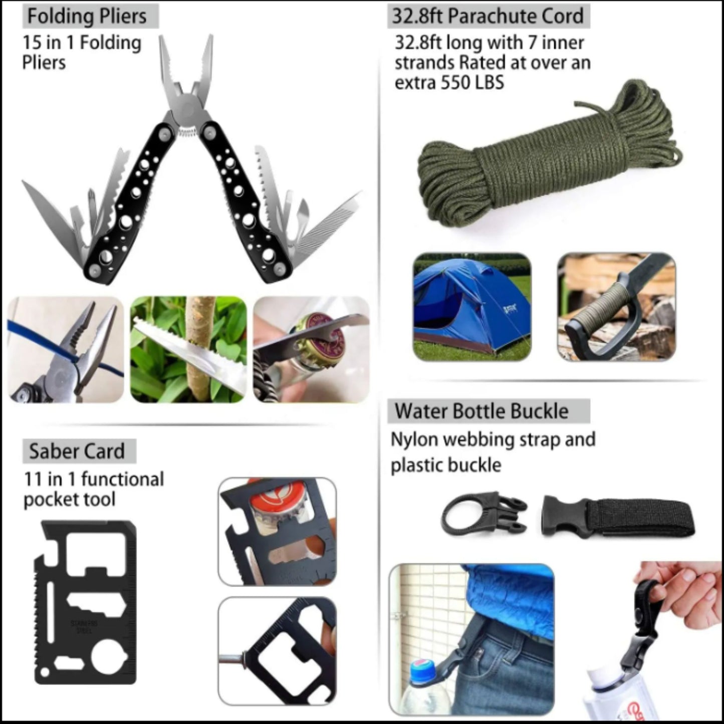 Time Armor Survival Emergency Preparedness items