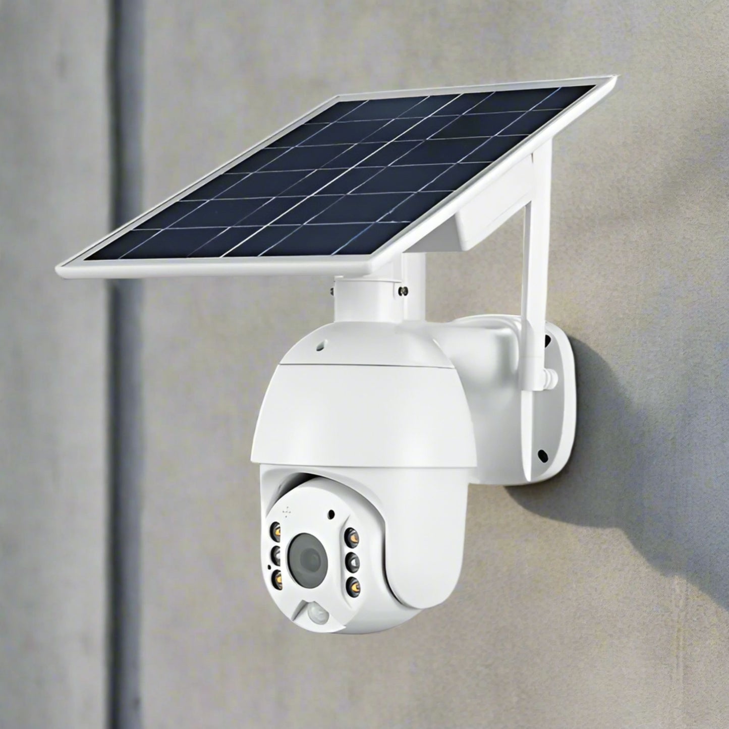 Time Armor IP Security Camera for buildings with Solar Panel