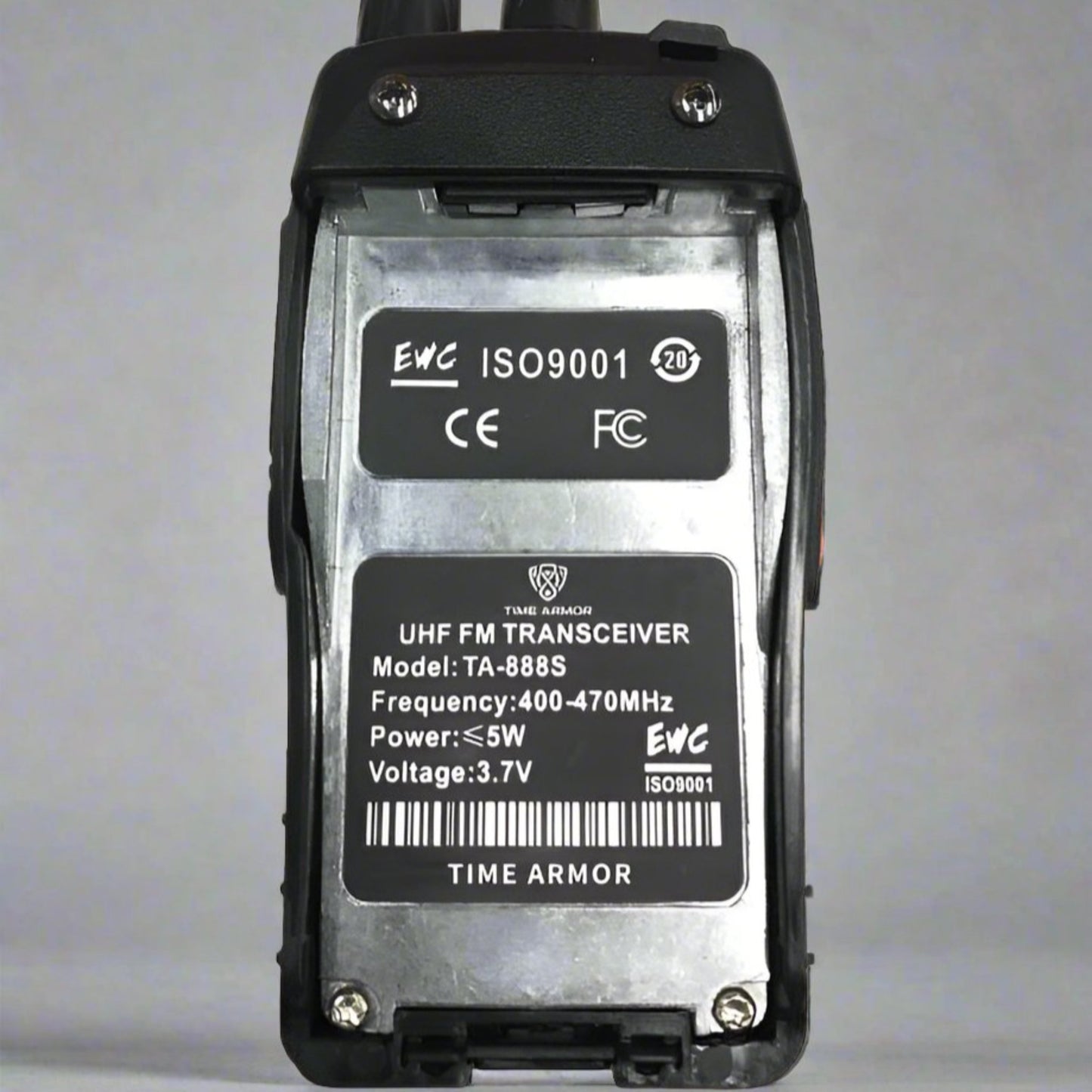 Time Armor Walkie Talkie inside view