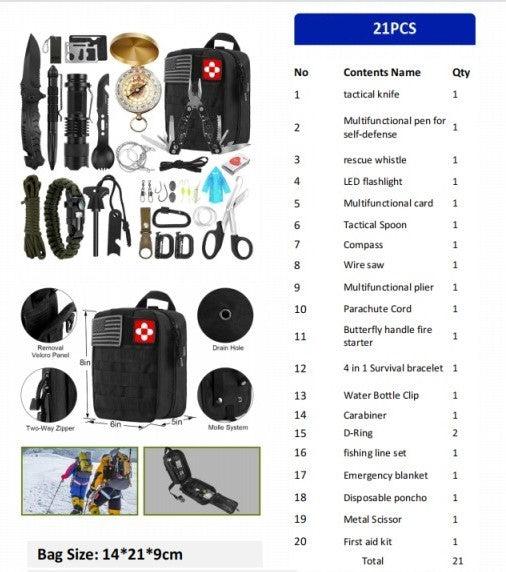 Survival Emergency Preparedness Kit items list