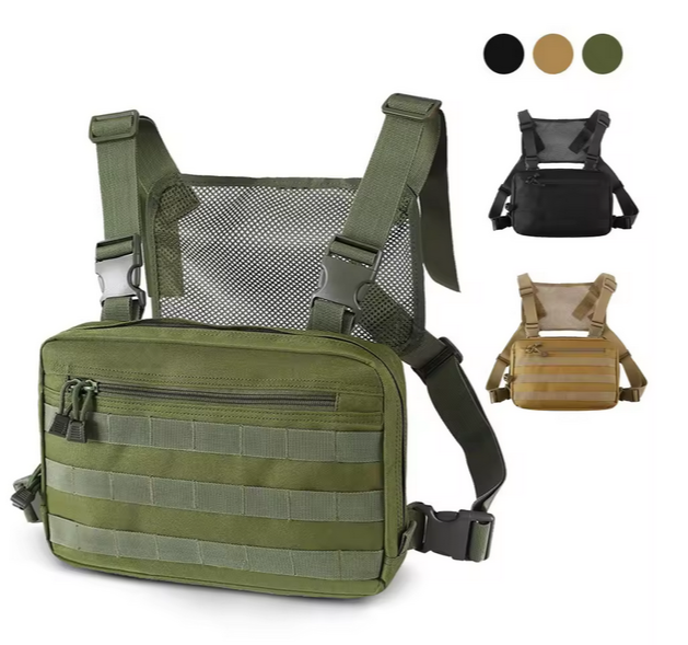 Time Armor MOLLE chest bag in three colors