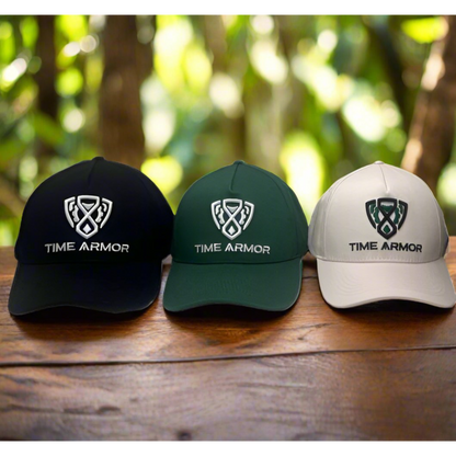 Time Armor Dad Caps - High-Quality, Comfortable, Adjustable, Unisex Headwear