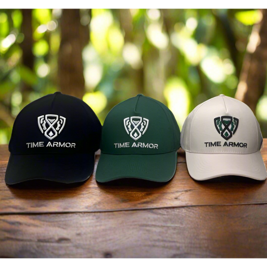 Time Armor Dad Caps - High-Quality, Comfortable, Adjustable, Unisex Headwear
