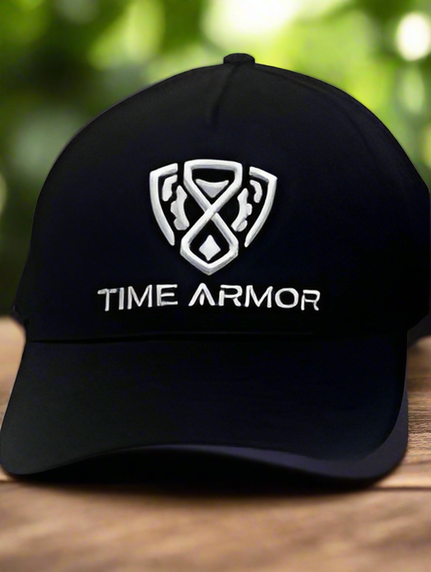 Front of Time Armor Hat (color black)