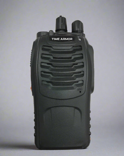 Time Armor 2 way radio, front view